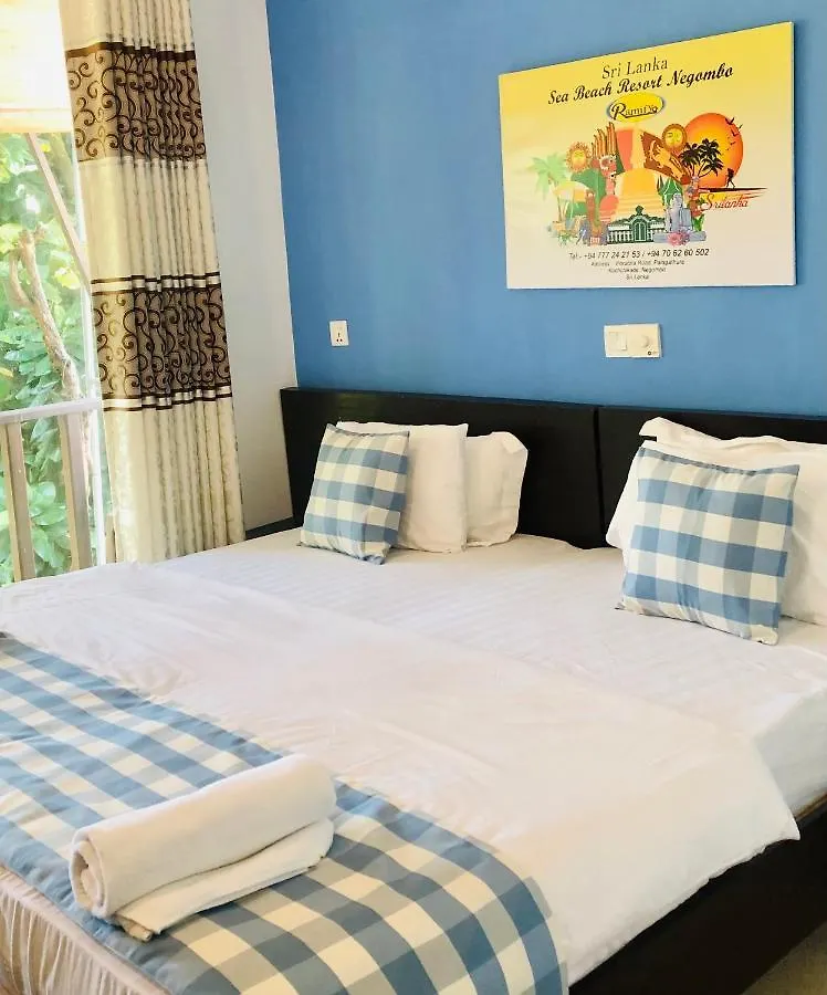 *** فندق Sea Beach Resort نيجومبو سريلانكا